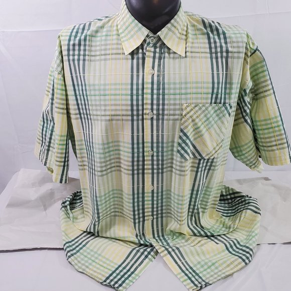 NOIZ Other - Noiz Cotton Blend Button Front Short Sleeve Shirt